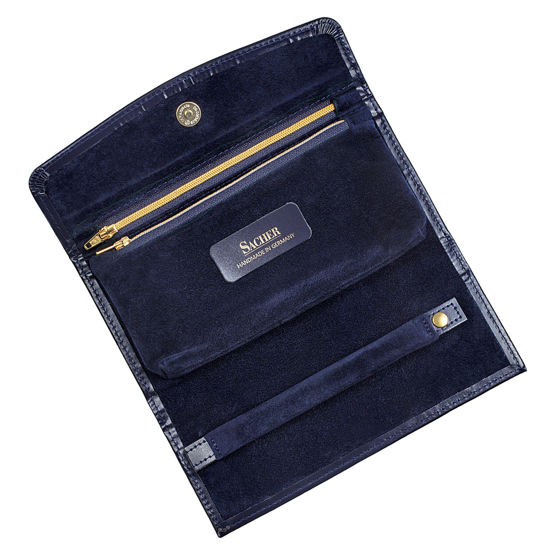Jewelry roll acuro / navy (leather)