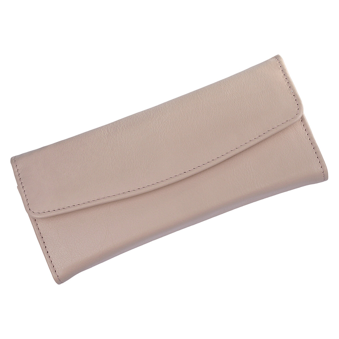 Jewelry roll pastelo / rosé (leather)