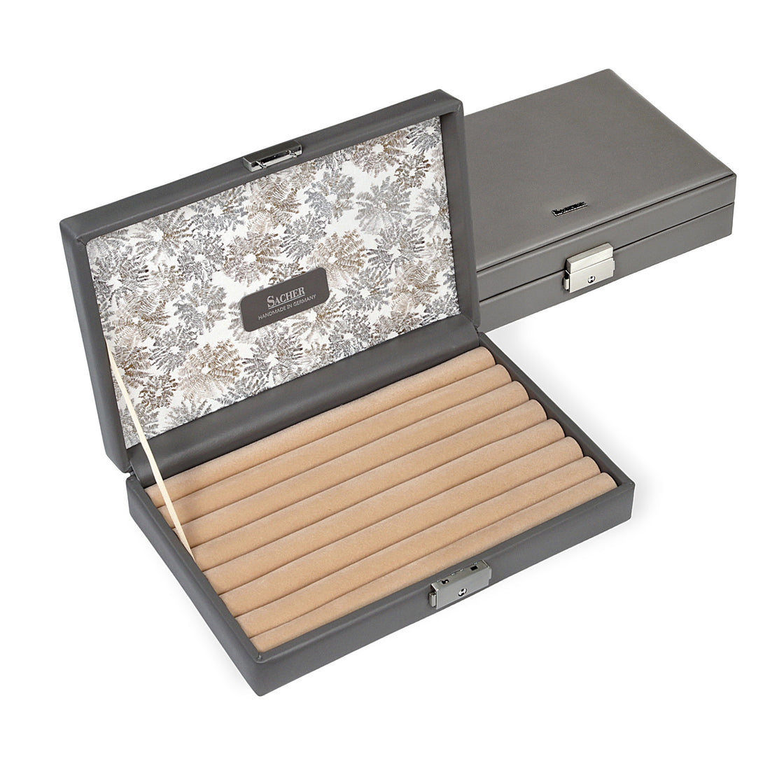 Ring case fleur venice / gray (leather)
