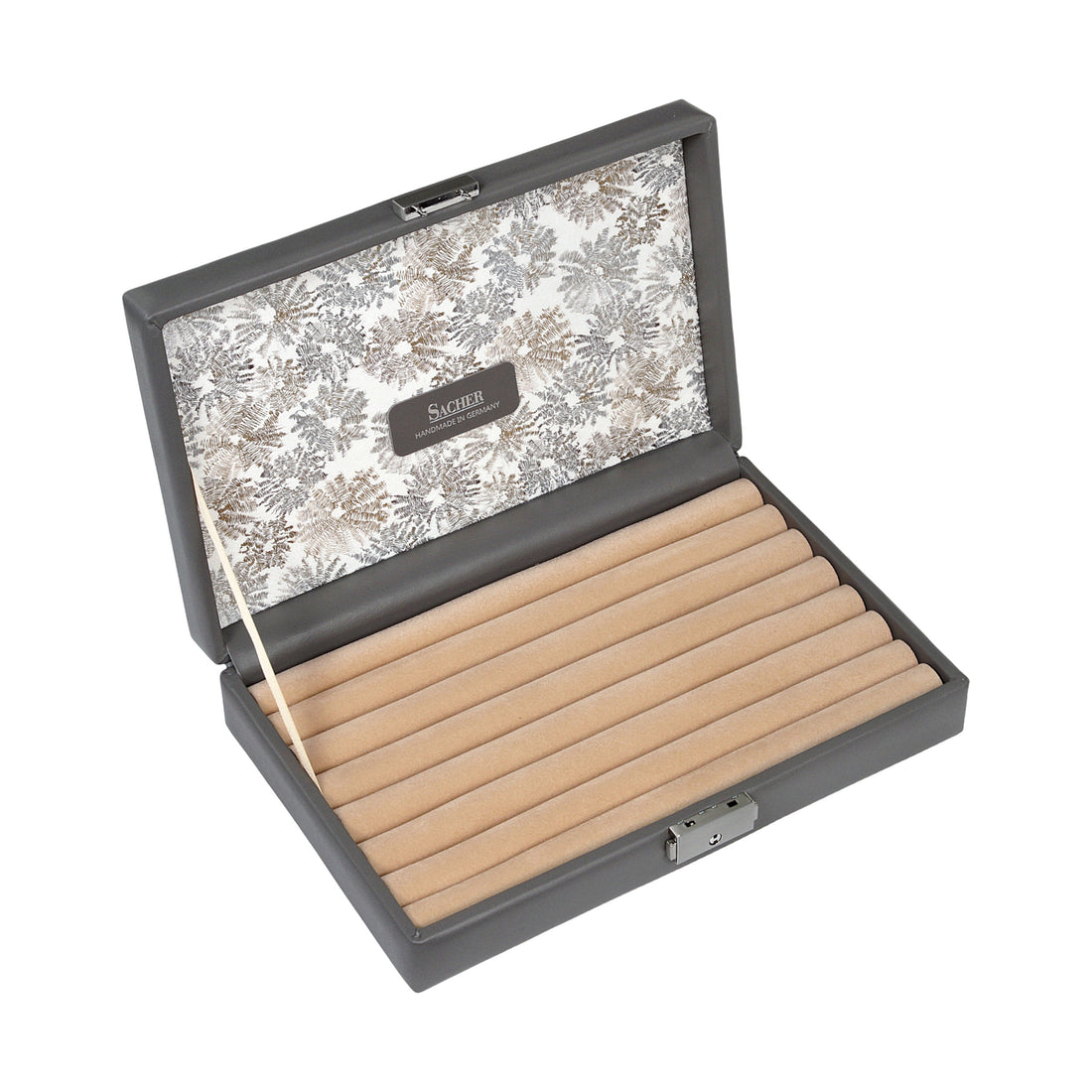 Ring case fleur venice / gray (leather)