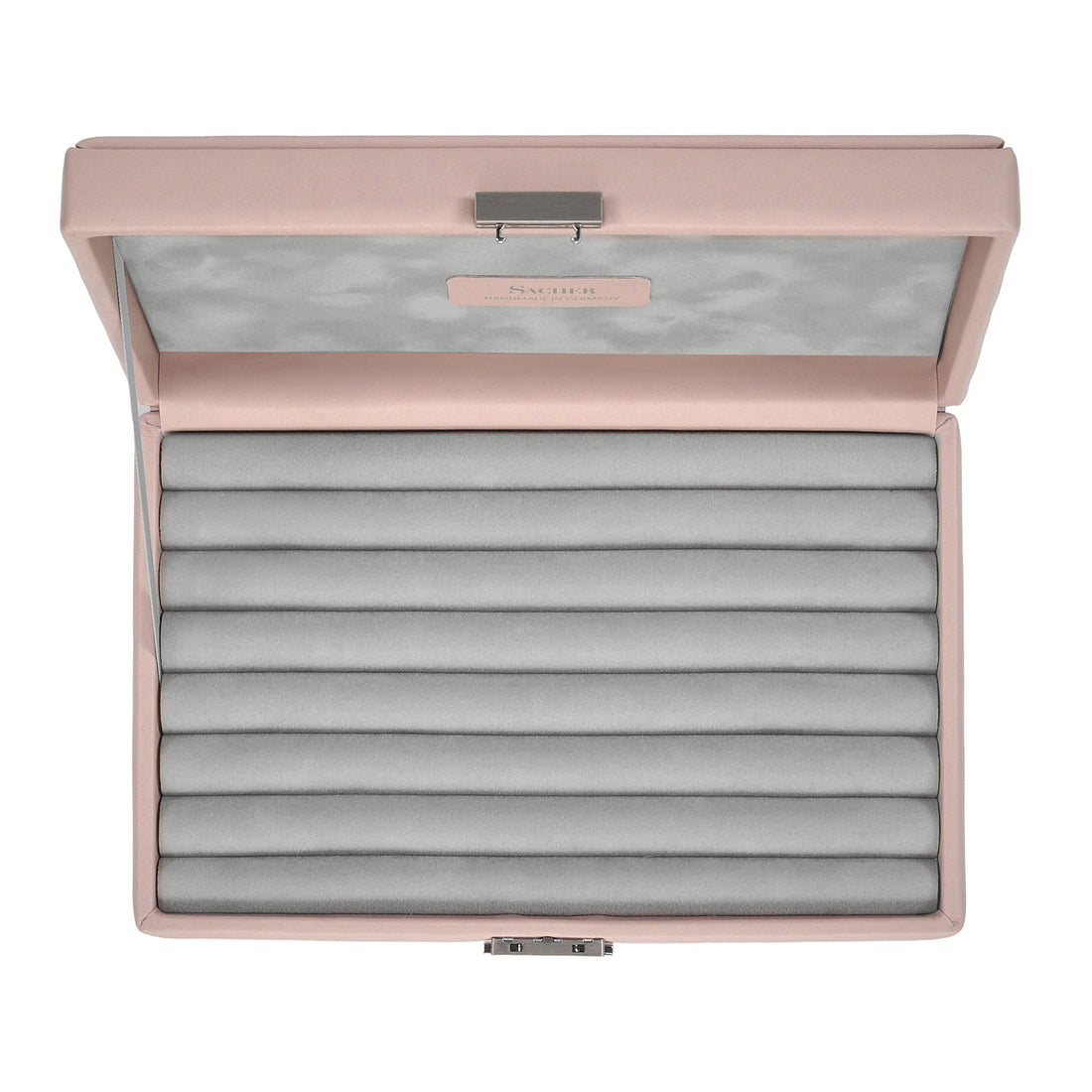 Ring case pastelo / rosé (leather)