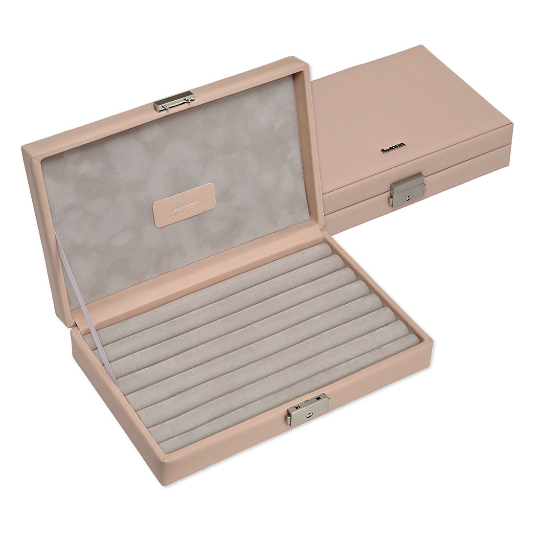 Ring case pastelo / rosé (leather)