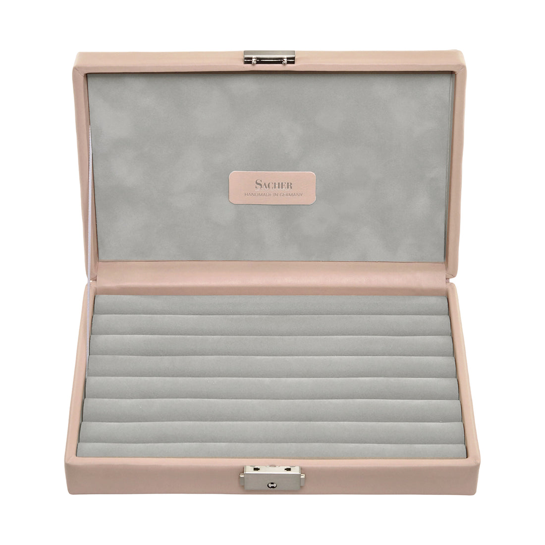 Ring case pastelo / rosé (leather)