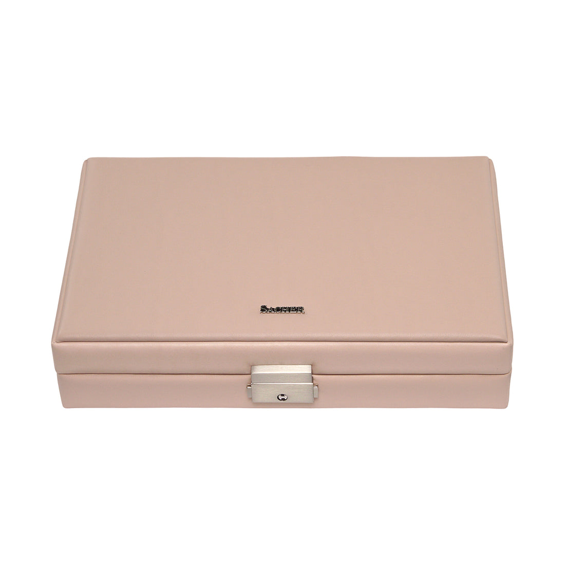 Ring case pastelo / rosé (leather)