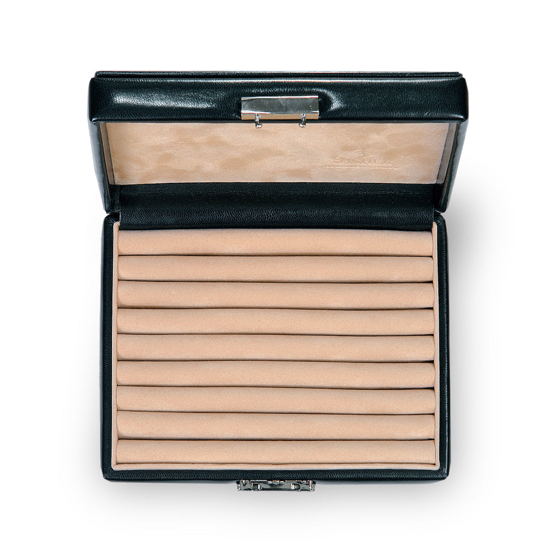 Ring case new classic / black (leather)