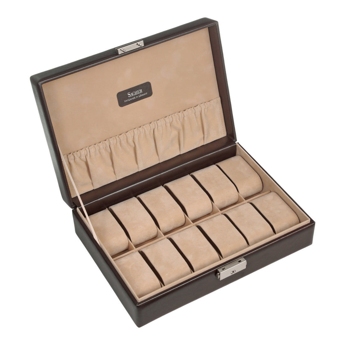 Estuche para 12 relojes new classic / mocha