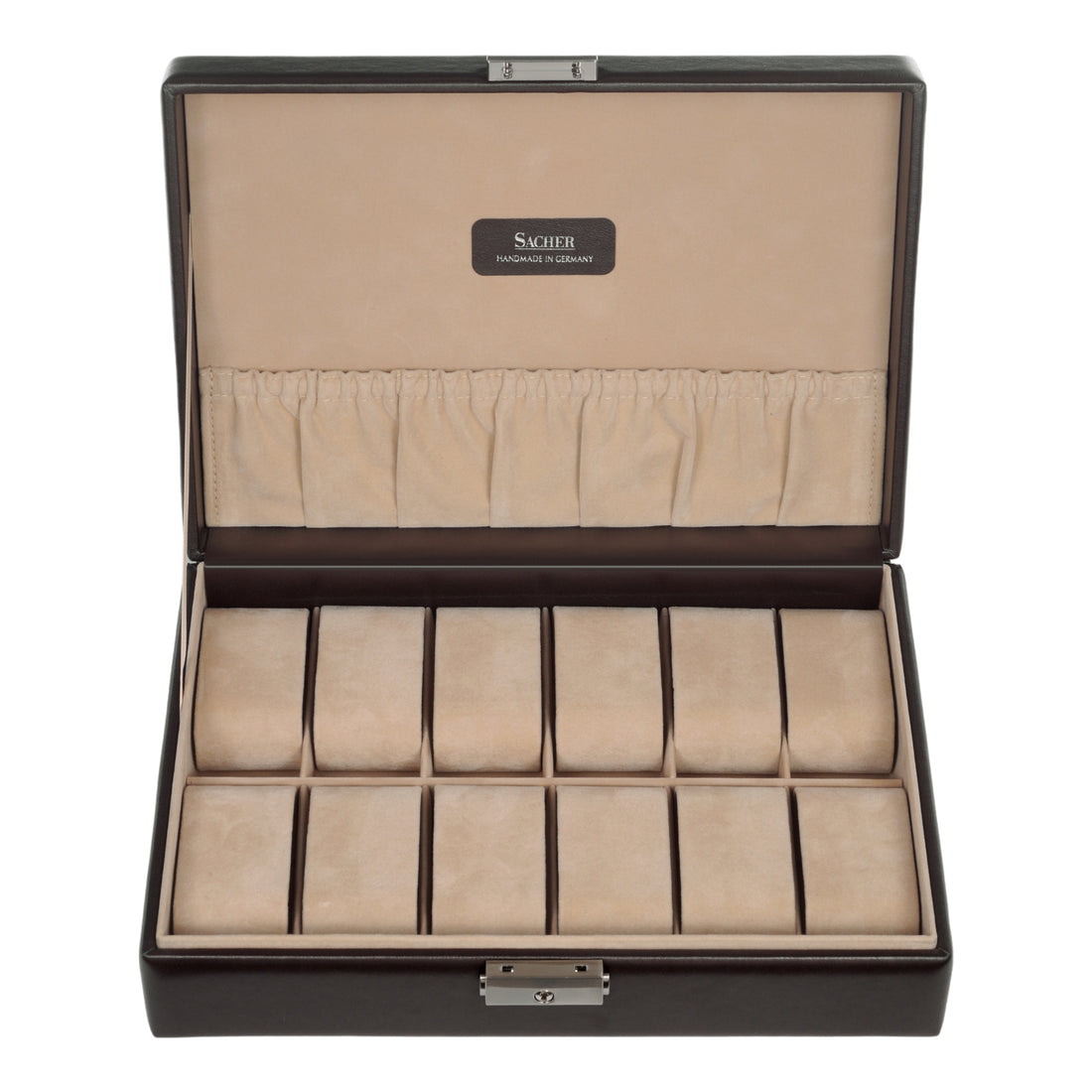 Estuche para 12 relojes new classic / mocha