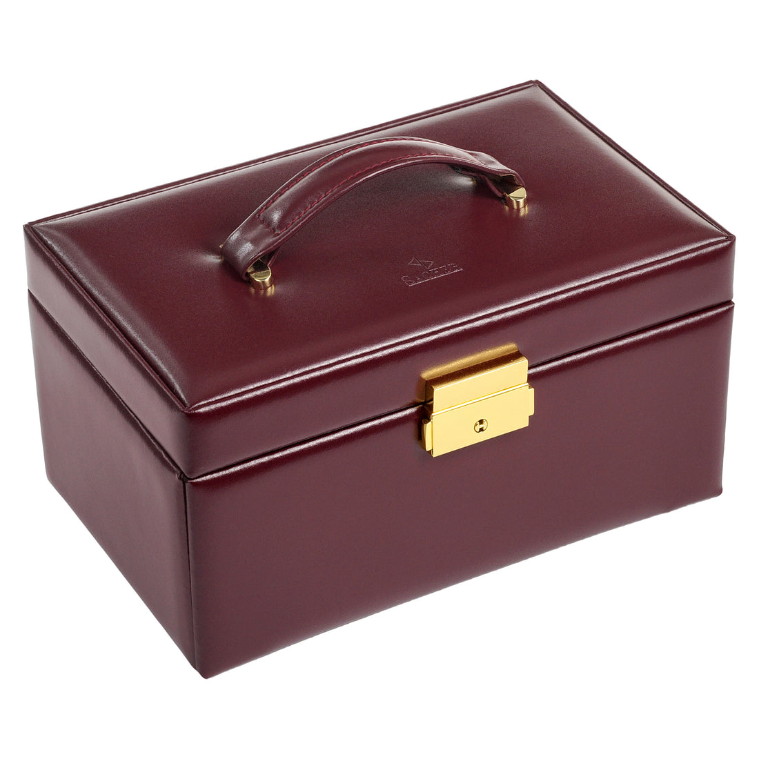 Jewelry box Elly acuro / bordeaux (leather)