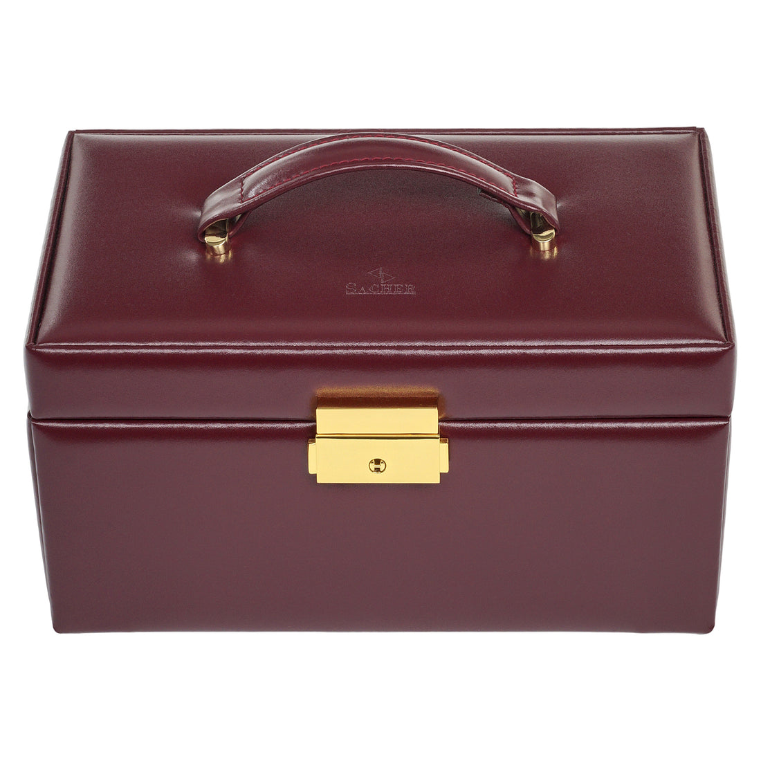 Jewelry box Elly acuro / bordeaux (leather)