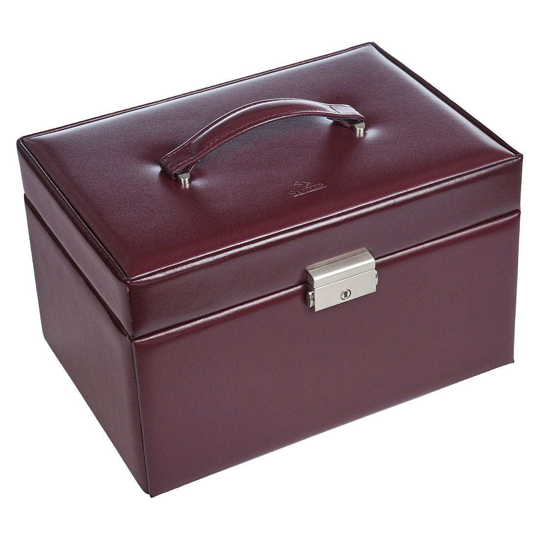 Jewelry box Katja new classic / bordeaux (leather)