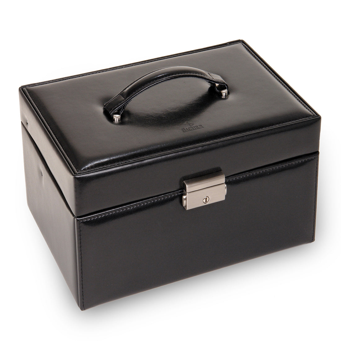 Jewelry box Lena new classic / black (leather)