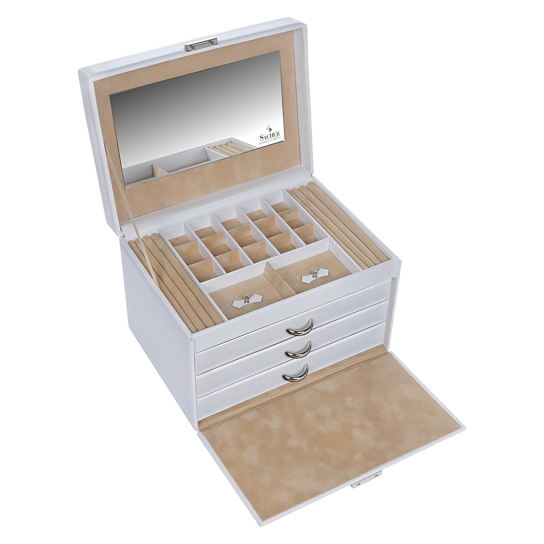 Case (without drawers) VARIO vario / white (leather)