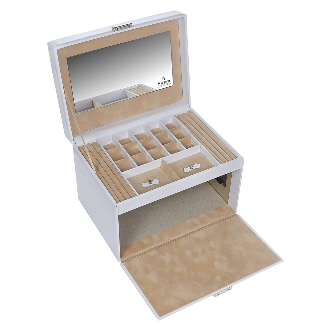 Case (without drawers) VARIO vario / white (leather)