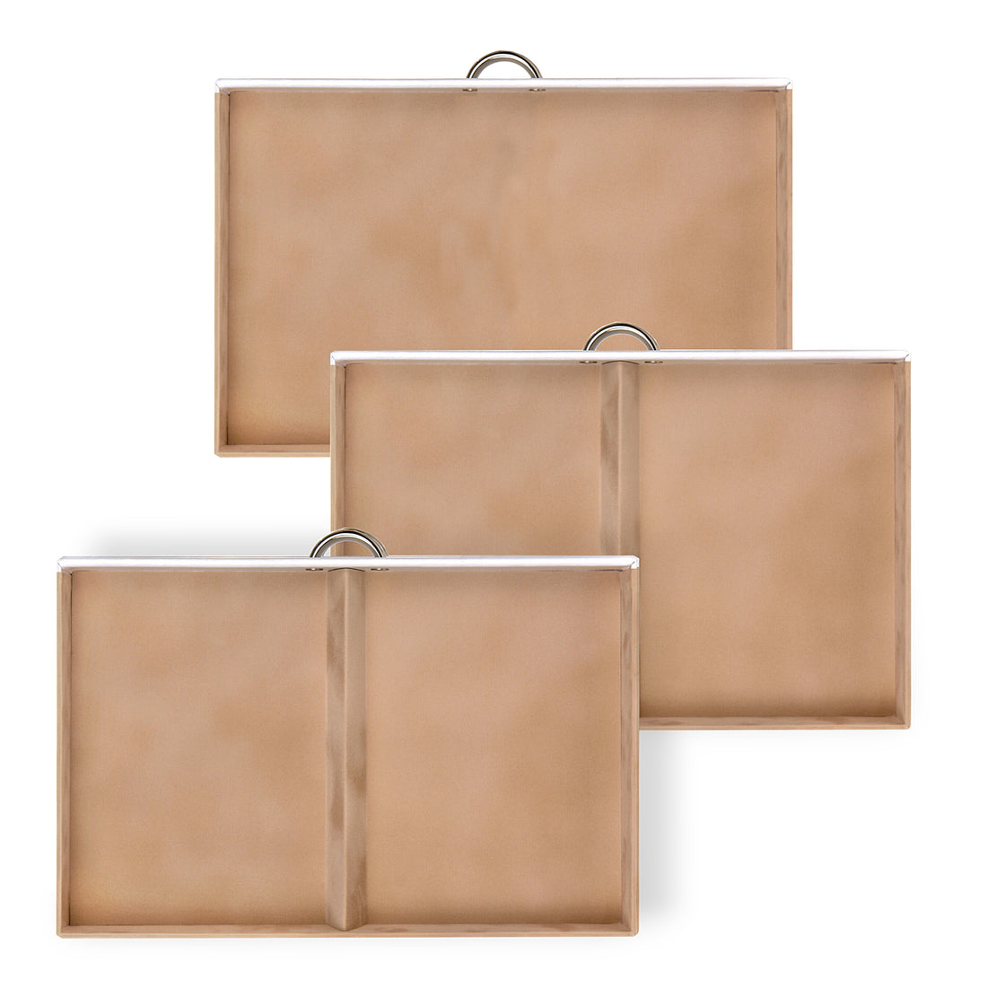 Victoria vario jewelry case / white (leather)