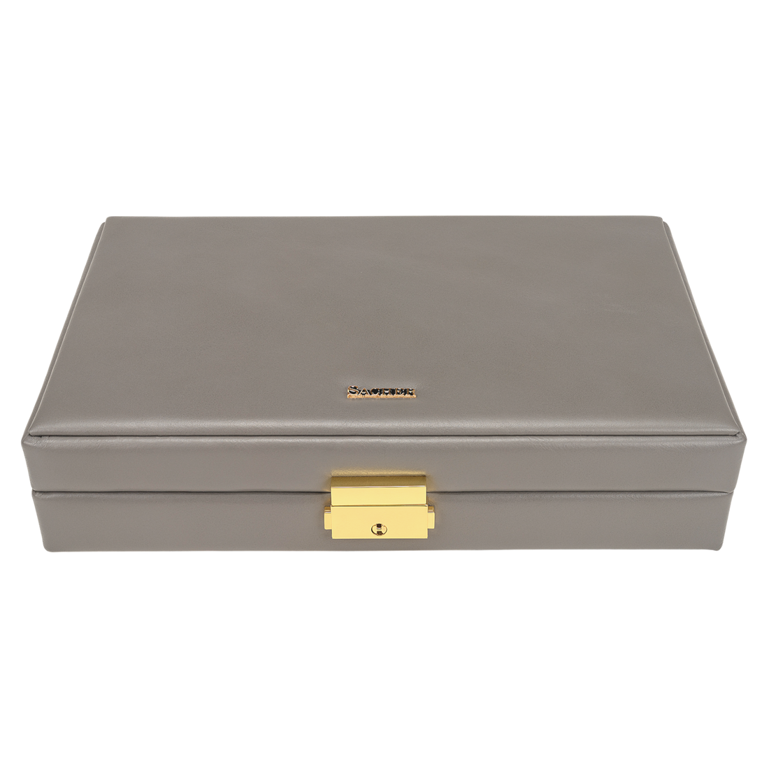 Ring case fleur venice / gray (leather)