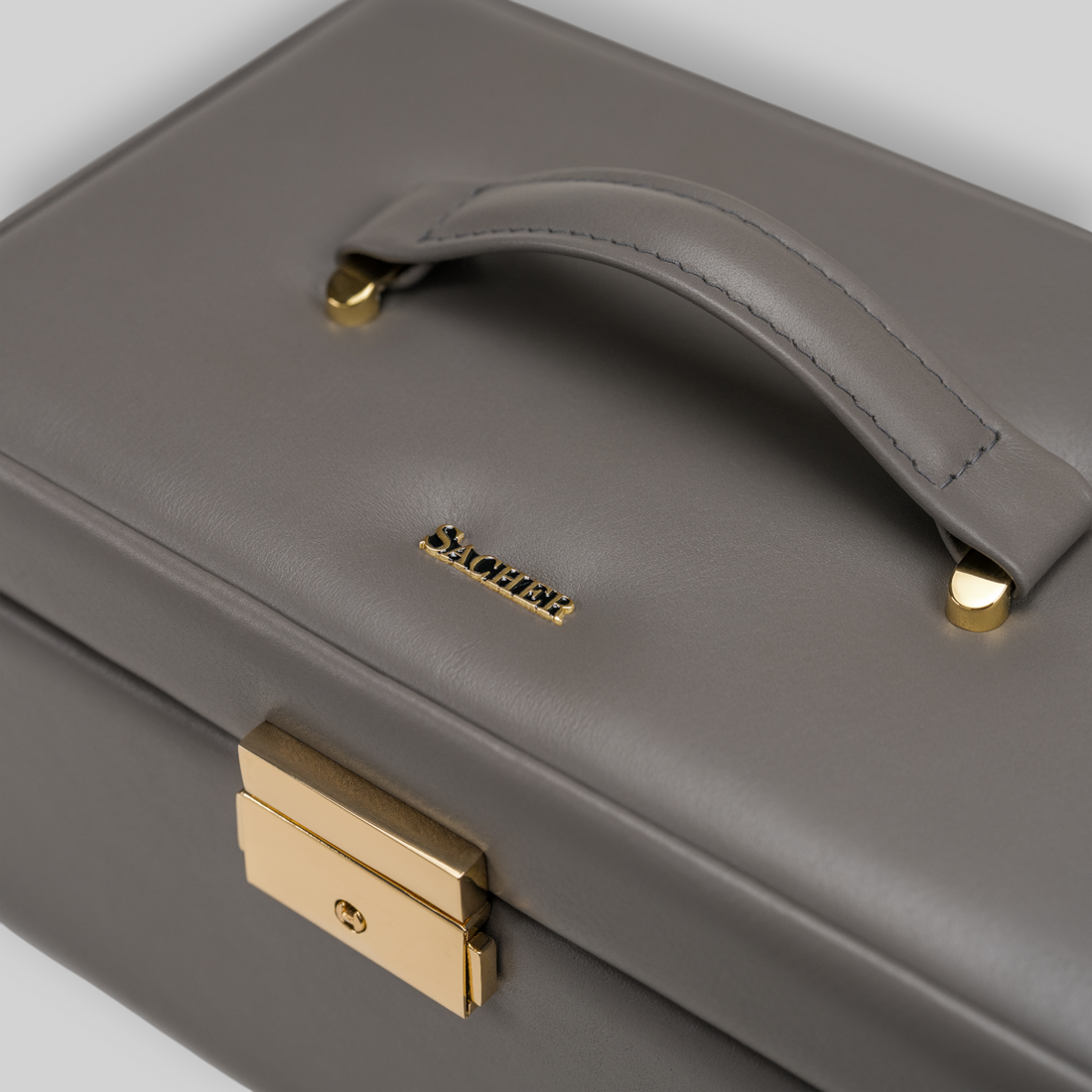 Jewelry box Emma fleur venice / grey (leather)