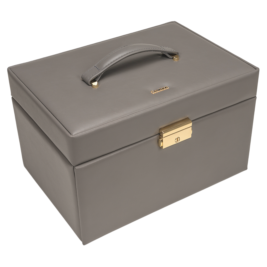 Jewelry box Lena fleur venice / grey (leather)