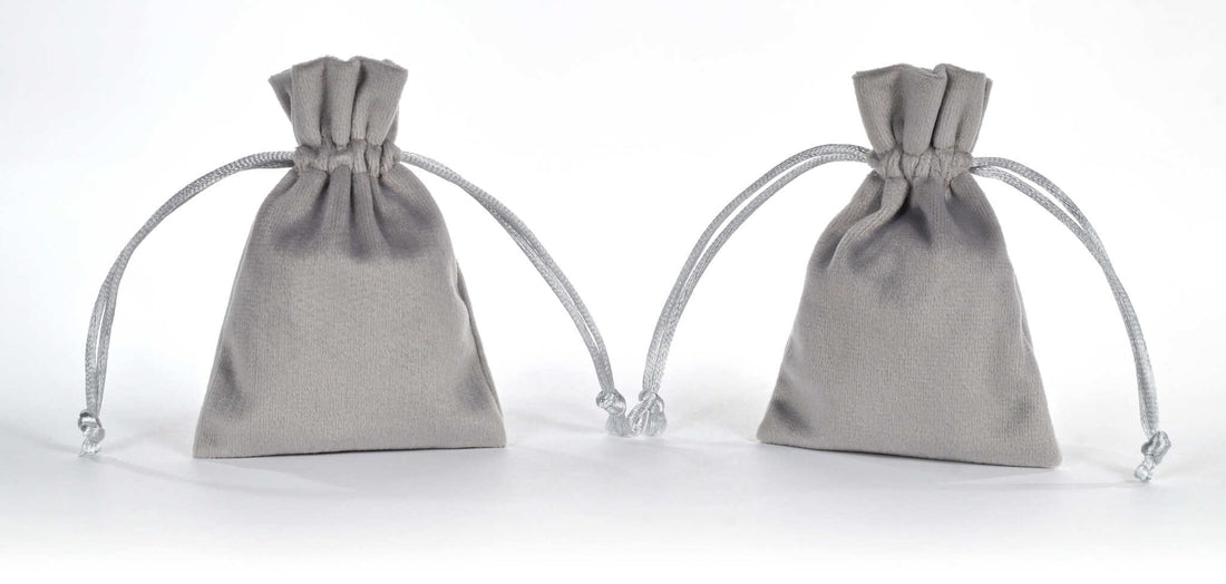 Jewelry bag 3 pieces Accessories / grey