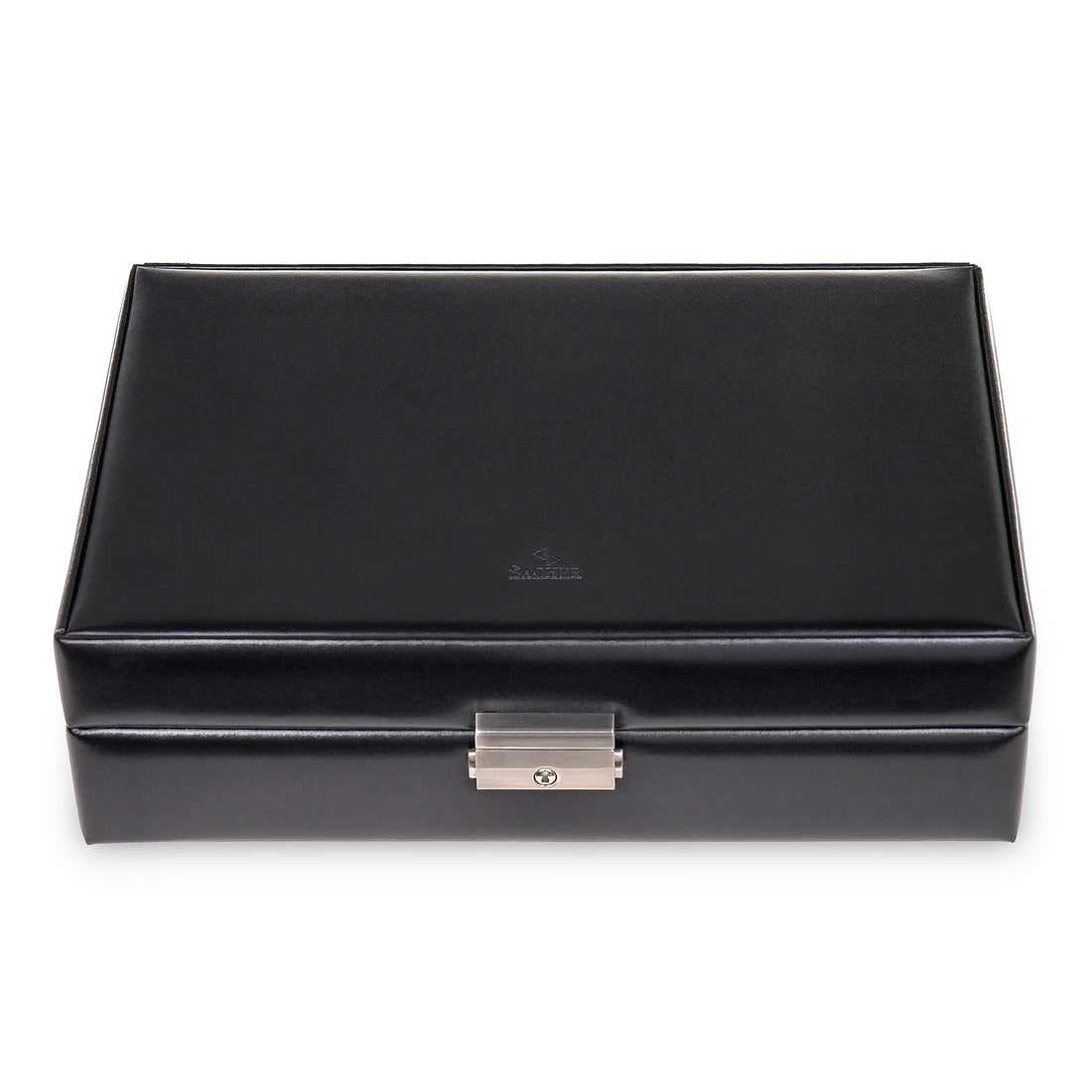 Watch case for 12 watches new classic / black (leather)