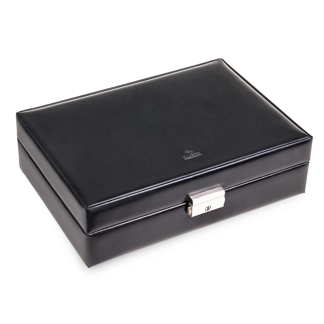 Watch case for 12 watches new classic / black