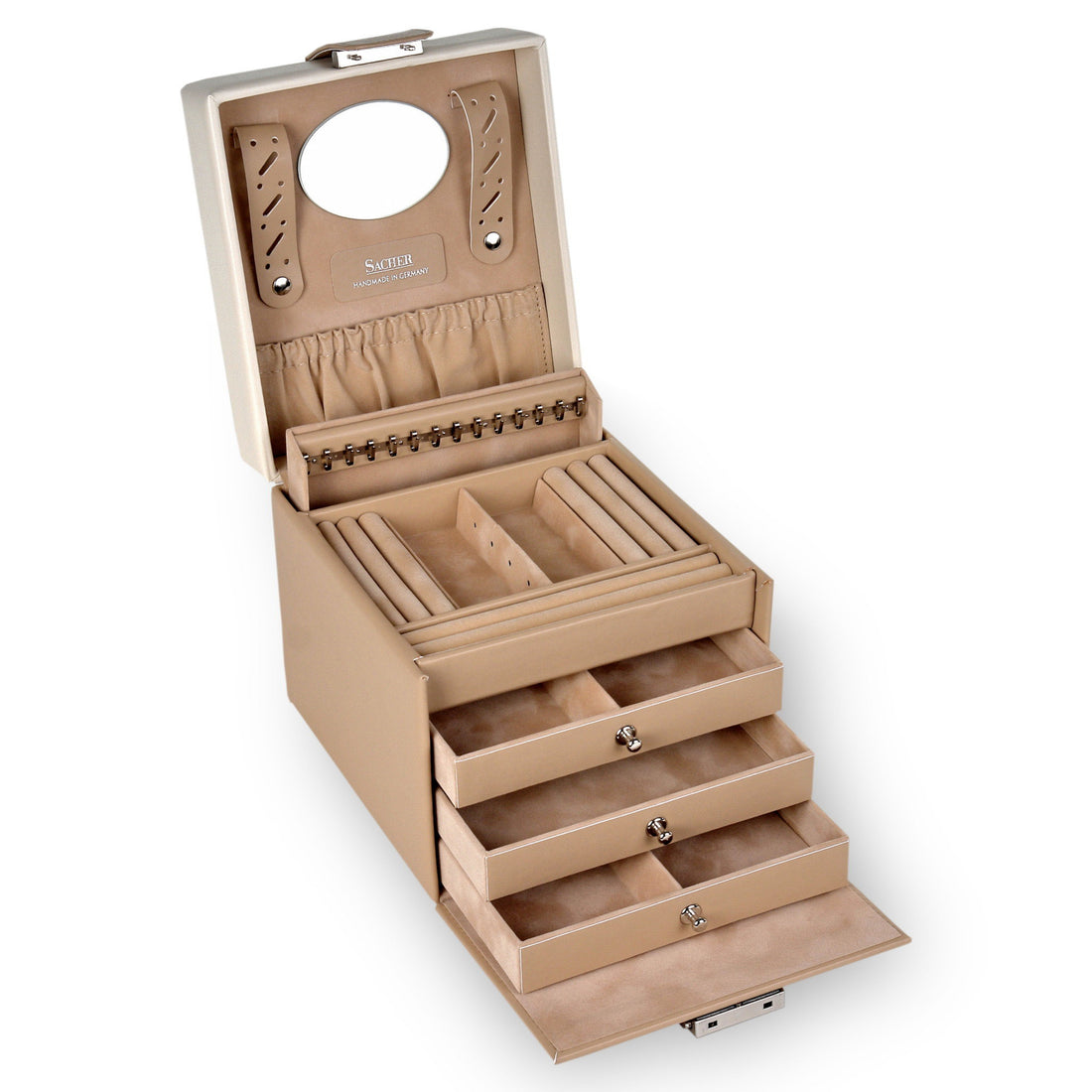 Jewelry box Erika bella fiore / beige