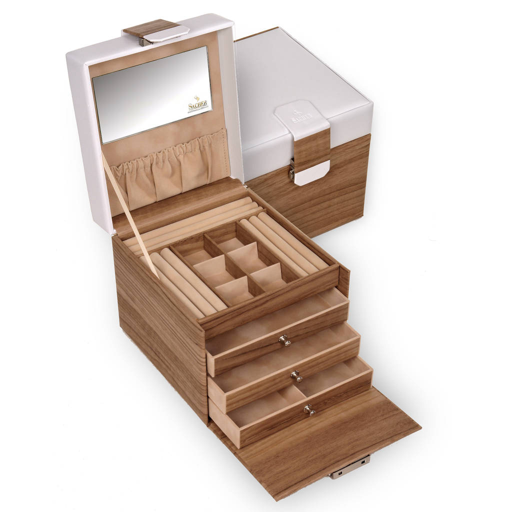 Jewelry box Evita nordic style / nordic oak
