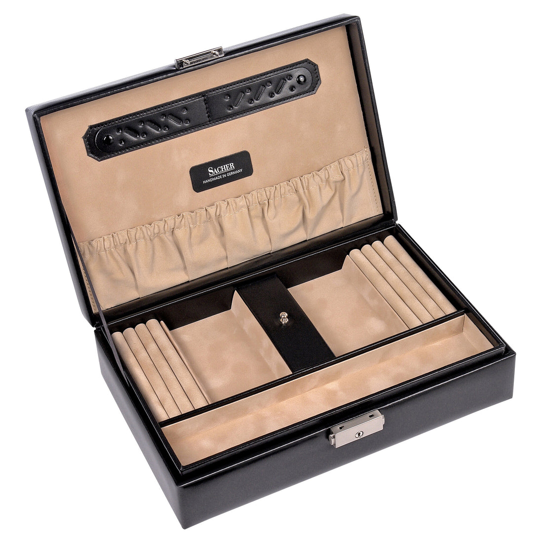 Jewelry box Ilka new classic / black (leather)
