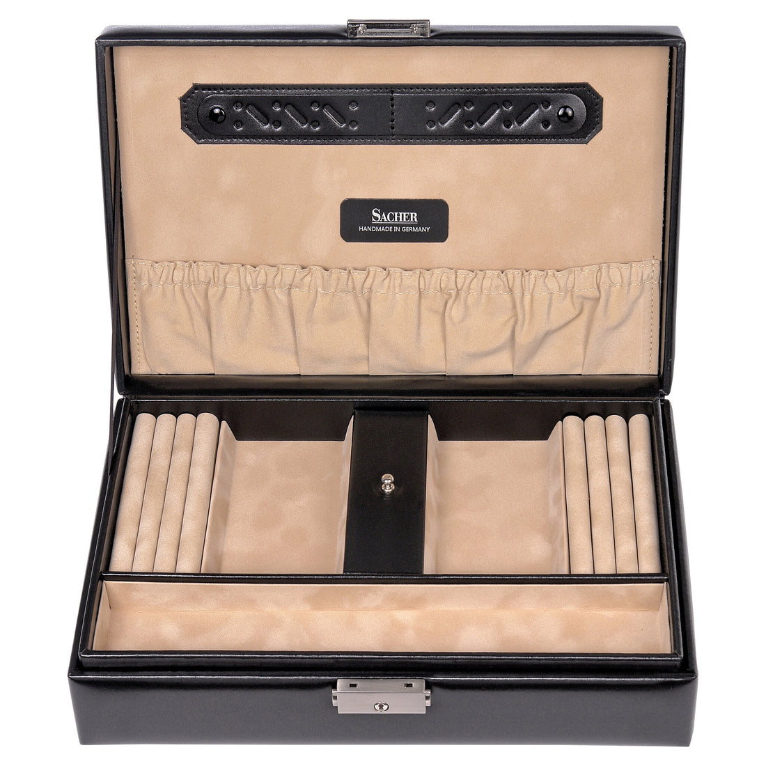 Jewelry box Ilka new classic / black (leather)