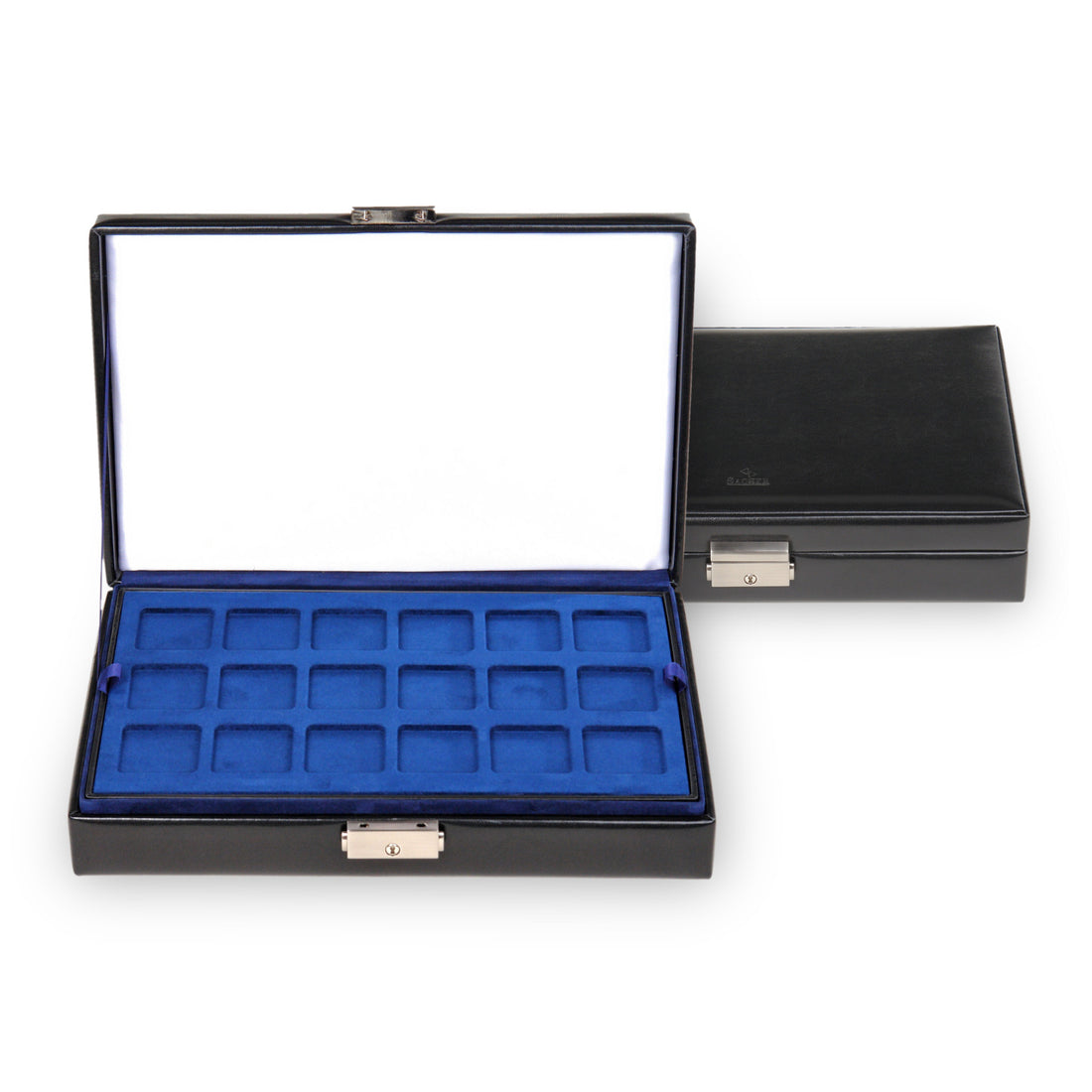 Coin case new classic / black (leather)