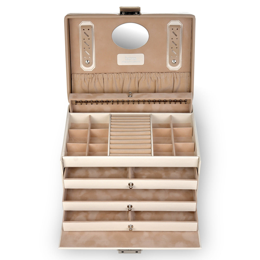 Jewelry box Jasmin bella fiore / cream