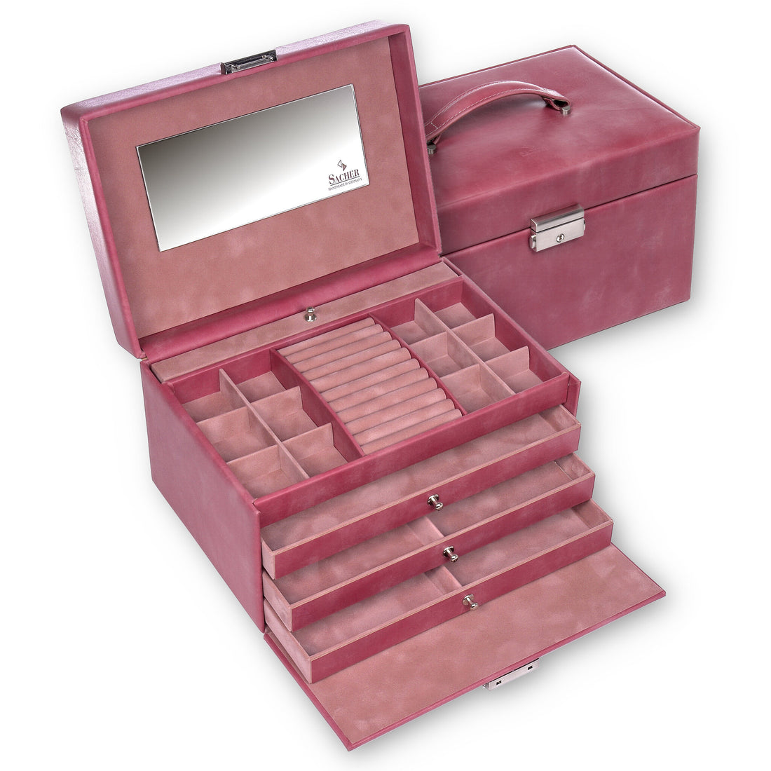 Jewelry box Jasmin pastello / old rosé
