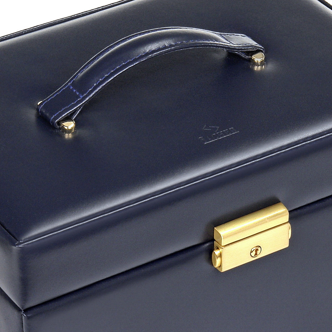 Jewelry box Lena acuro / navy (leather)