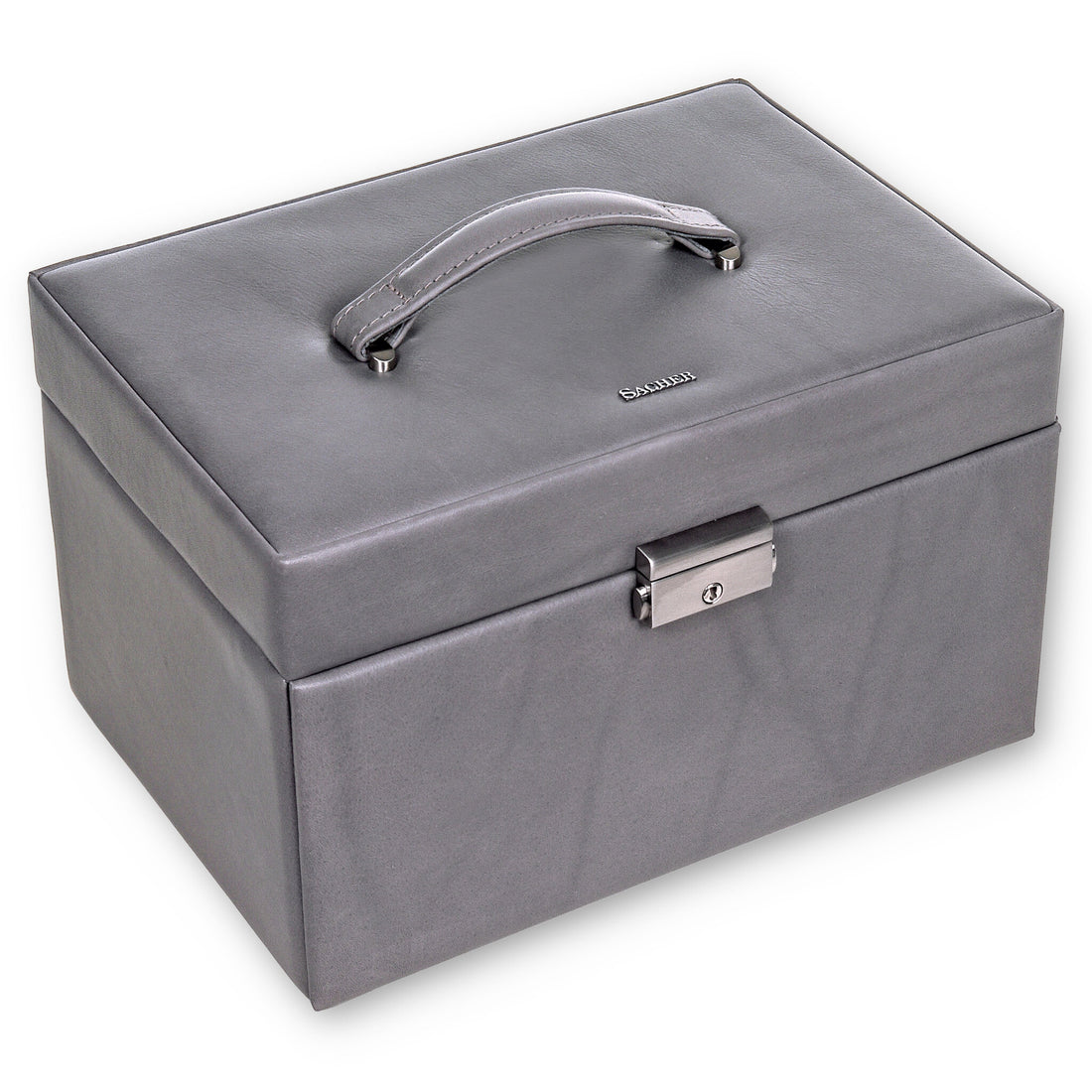 Jewelry box Lena fleur venice / grey (leather)
