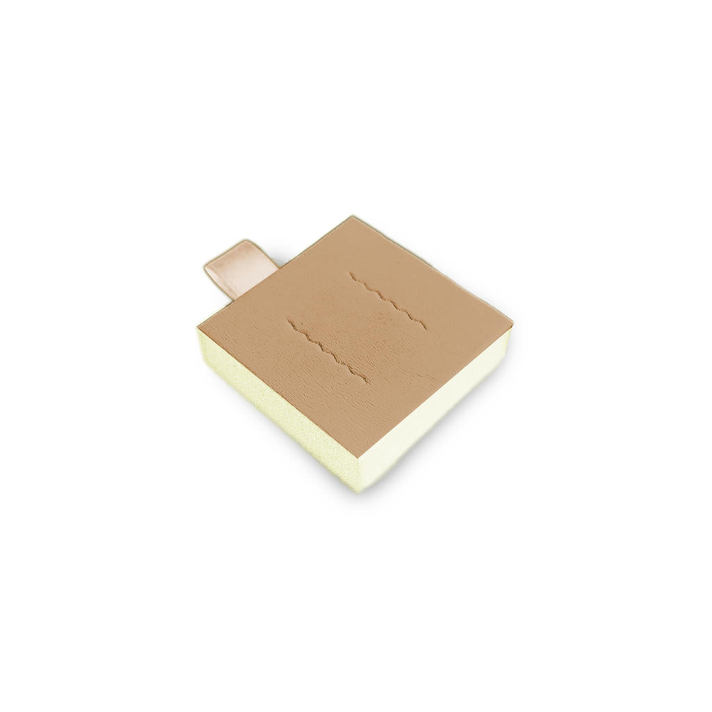6x almohadillas para pendientes vario / beige