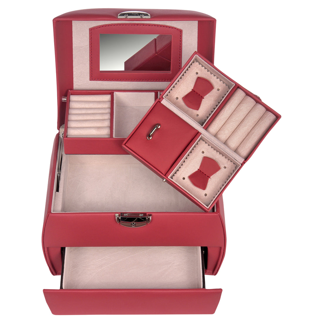 Jewelry box Selina standard / red