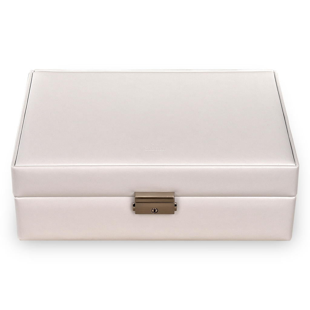 Top module with travel case VARIO vario / white (leather)