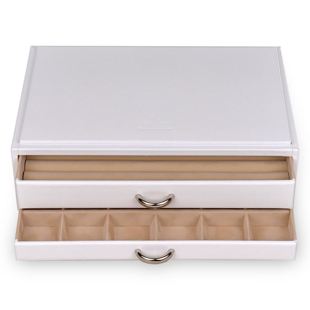 Módulo estándar VARIO Anillos vario / blanco (cuero)