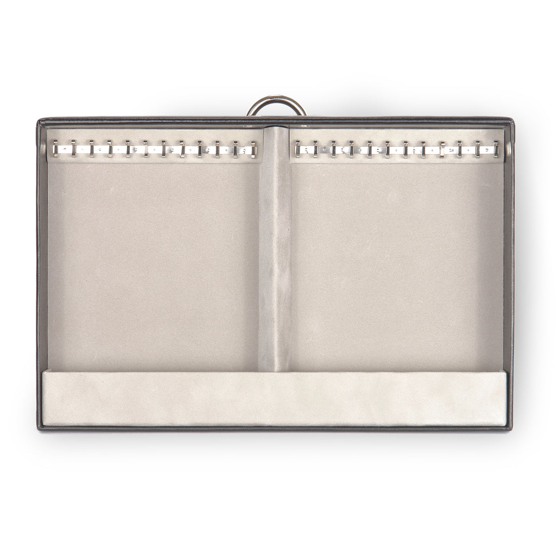 Jewelry case for necklaces Victoria vario / black (leather)