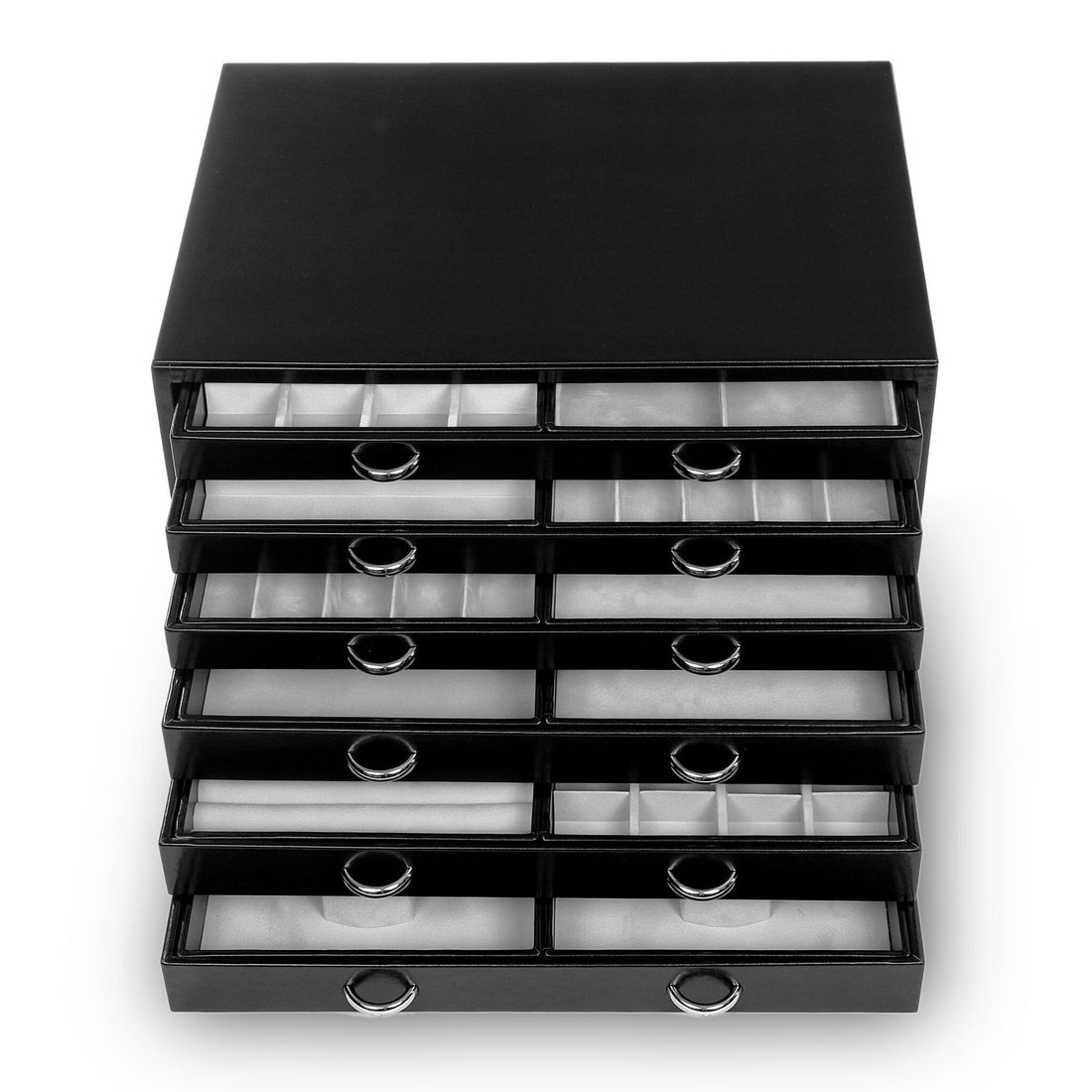 Jewelry chest Grand VARIO vario / black (leather)