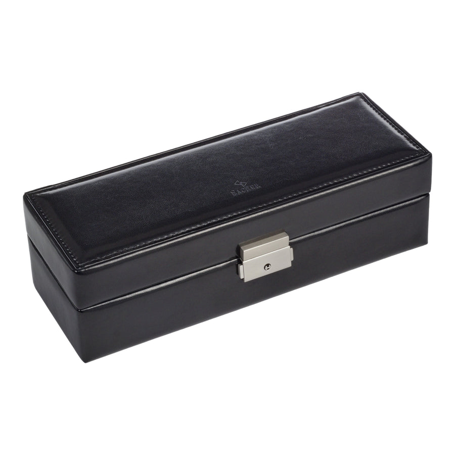 Caja para 6 relojes black exclusive / negro