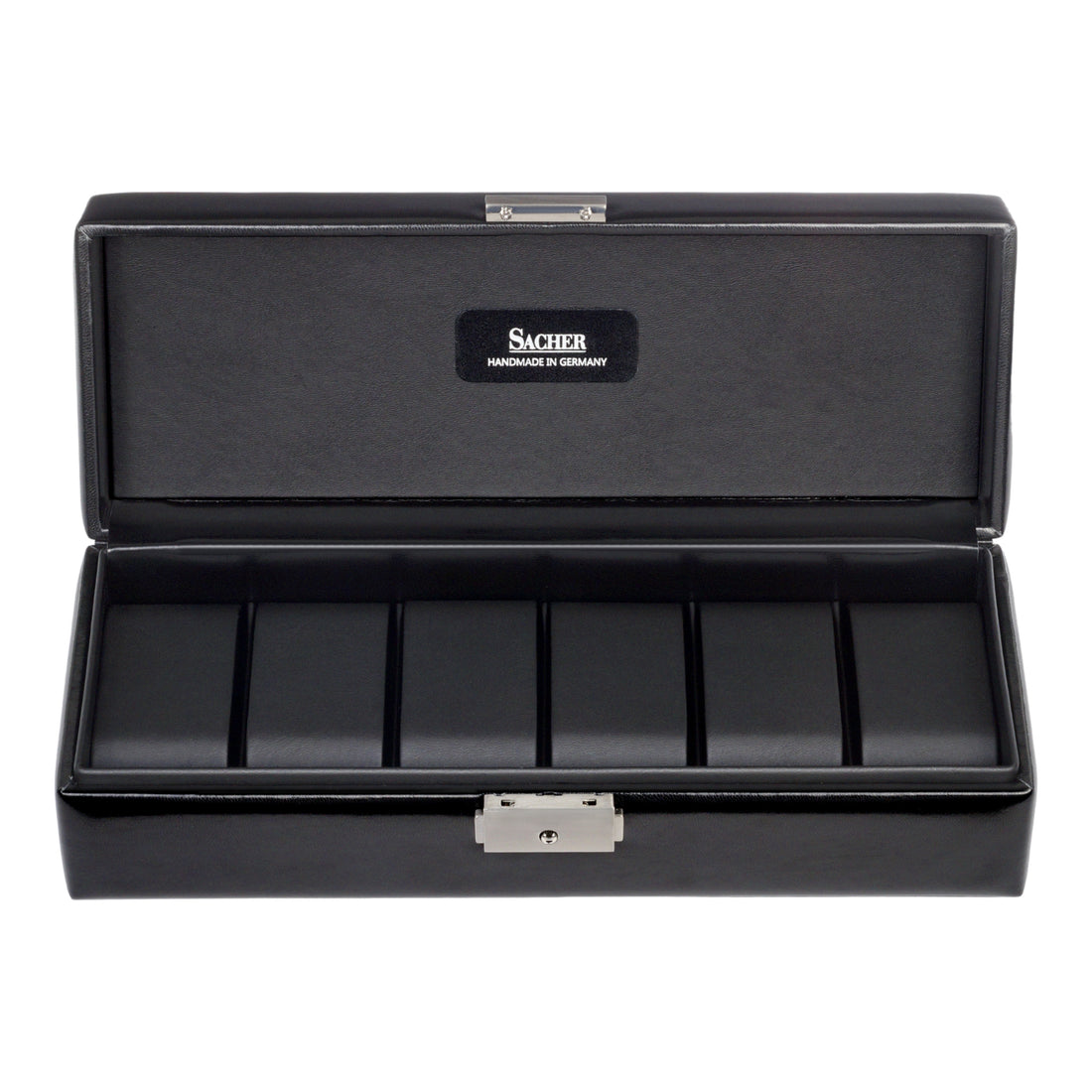 Caja para 6 relojes black exclusive / negro