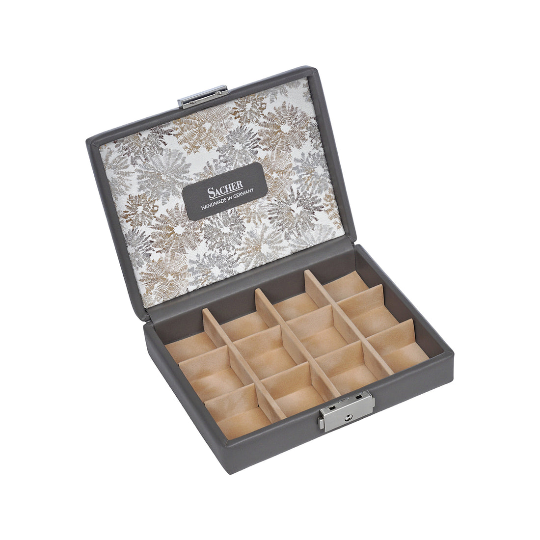 Caja fleur venice / gris (cuero)