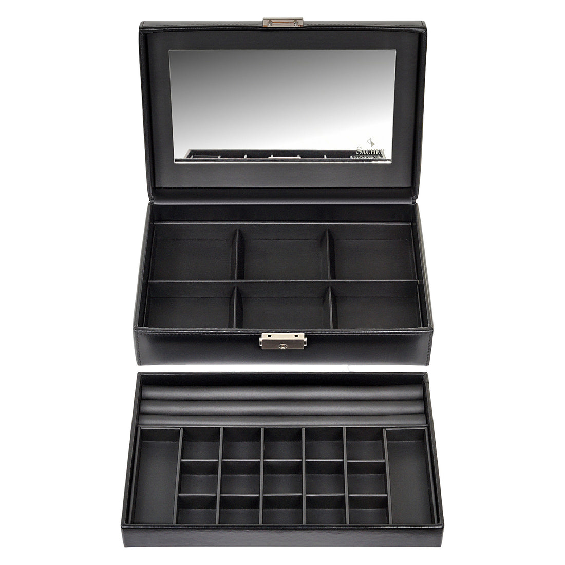 jewellery box Isa black exclusive / black (leather)