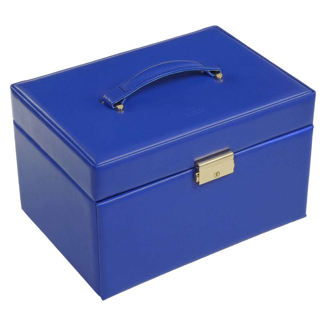 Caja de joyas Karen colisimo / azul (cuero de vaca completo)