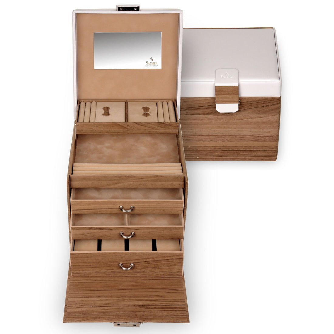 jewellery case Lisa nordic style / nordic oak