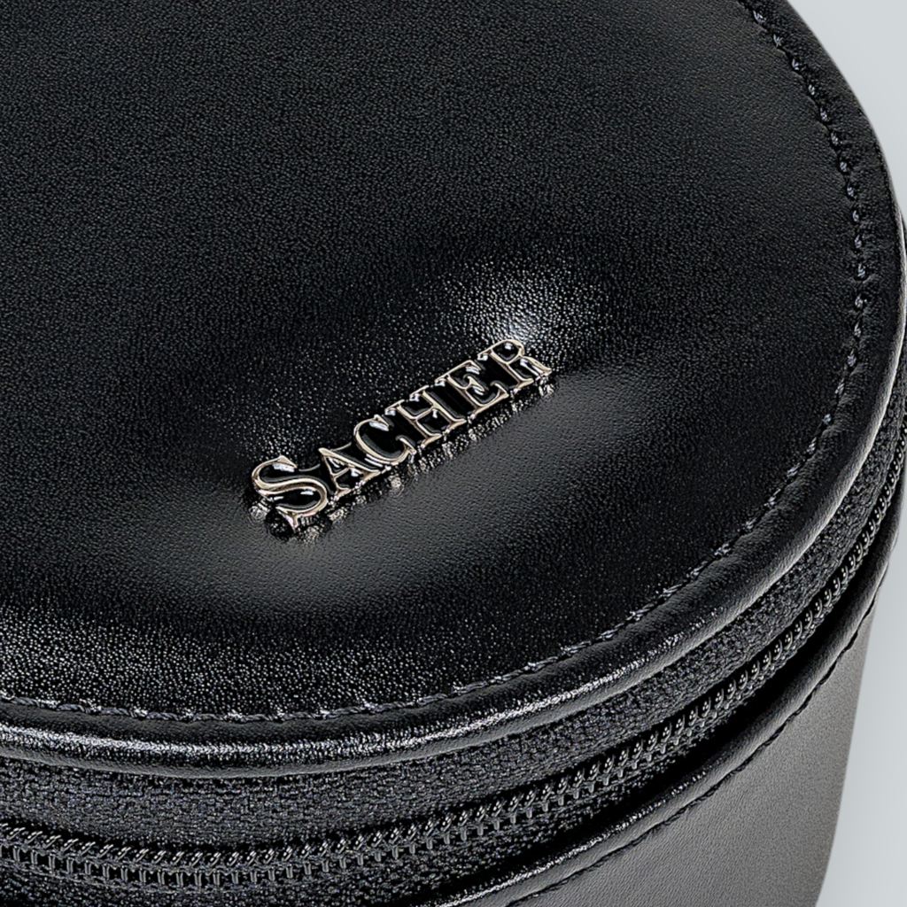 Schmuckbox Betsy new classic / schwarz (Leder)