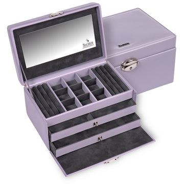 Caixa de jóias Elly coloranti / lilás