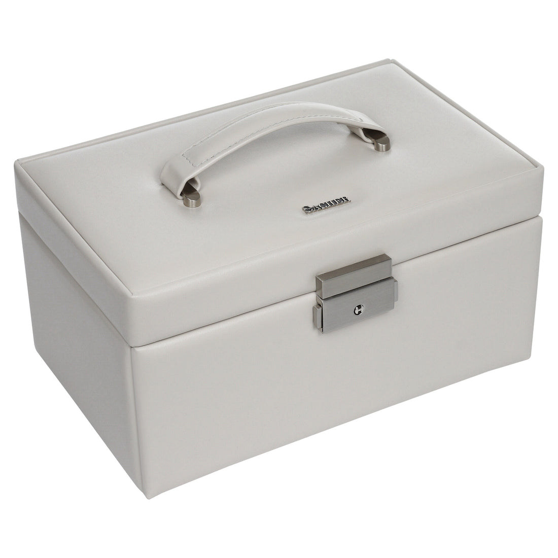 Caja de joyas Elly elegance / sand (cuero de vaca completo)