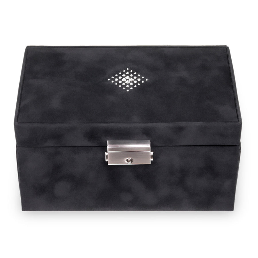 Caja de joyas Eva crystalo / negro