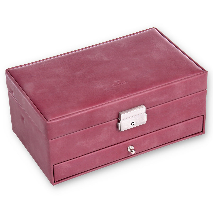 Caja de joyas Helen pastello / rosa oscuro
